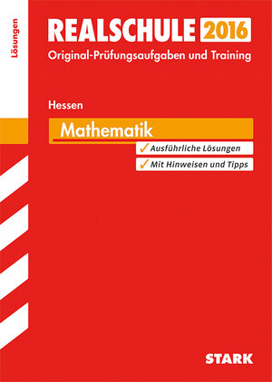 Buchcover Abschlussprüfung Realschule Hessen - Mathematik Lösungsheft | Siegfried Koch | EAN 9783849018443 | ISBN 3-8490-1844-X | ISBN 978-3-8490-1844-3