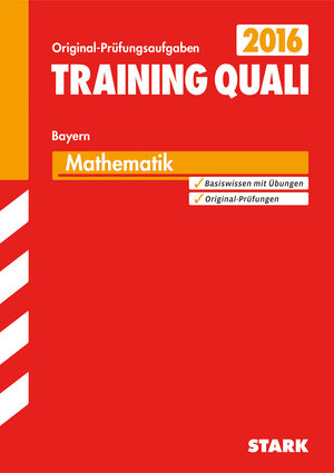 Buchcover Training Quali Bayern - Mathematik A4 | Walter Modschiedler | EAN 9783849019662 | ISBN 3-8490-1966-7 | ISBN 978-3-8490-1966-2