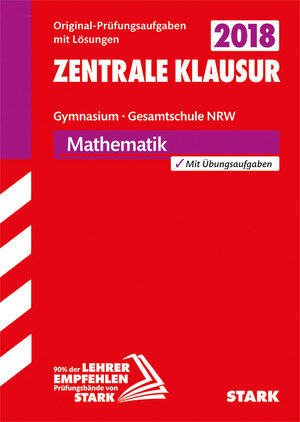 Buchcover STARK Zentrale Klausur Gymnasium NRW - Mathematik | EAN 9783849027926 | ISBN 3-8490-2792-9 | ISBN 978-3-8490-2792-6