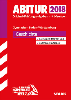 Buchcover STARK Abiturprüfung BaWü - Geschichte  | EAN 9783849028909 | ISBN 3-8490-2890-9 | ISBN 978-3-8490-2890-9