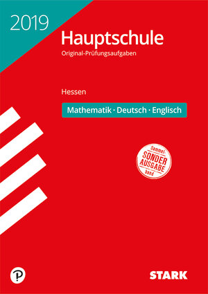 Buchcover STARK Original-Prüfungen Hauptschule 2019 - Mathematik, Deutsch, Englisch - Hessen  | EAN 9783849033910 | ISBN 3-8490-3391-0 | ISBN 978-3-8490-3391-0