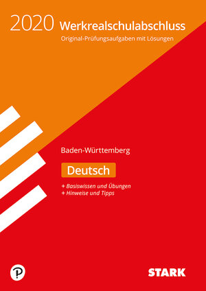 Buchcover STARK Original-Prüfungen und Training Werkrealschule 2020 - Deutsch 10. Klasse - BaWü  | EAN 9783849041052 | ISBN 3-8490-4105-0 | ISBN 978-3-8490-4105-2
