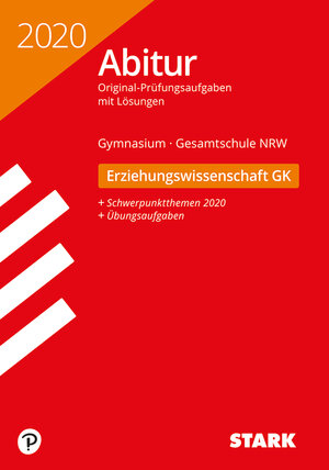 Buchcover STARK Abiturprüfung NRW 2020 - Erziehungswissenschaft GK  | EAN 9783849041663 | ISBN 3-8490-4166-2 | ISBN 978-3-8490-4166-3