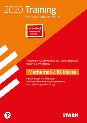 Buchcover STARK Training Mittlerer Schulabschluss 2020 - Mathematik - Realschule/Gesamtschule EK/ Sekundarschule - NRW  | EAN 9783849041786 | ISBN 3-8490-4178-6 | ISBN 978-3-8490-4178-6
