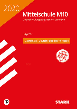 Buchcover STARK Original-Prüfungen und Training Mittelschule M10 2020 - Mathematik, Deutsch, Englisch - Bayern  | EAN 9783849042295 | ISBN 3-8490-4229-4 | ISBN 978-3-8490-4229-5
