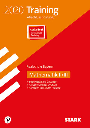 Buchcover STARK Training Abschlussprüfung Realschule 2020 - Mathematik II/III - Bayern  | EAN 9783849042660 | ISBN 3-8490-4266-9 | ISBN 978-3-8490-4266-0