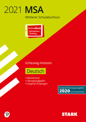 Buchcover STARK Original-Prüfungen und Training MSA 2021 - Deutsch - Schleswig-Holstein  | EAN 9783849043681 | ISBN 3-8490-4368-1 | ISBN 978-3-8490-4368-1