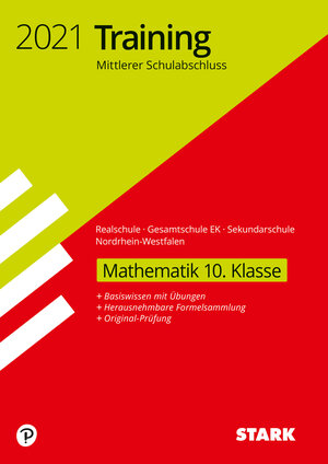 Buchcover STARK Training Mittlerer Schulabschluss 2021- Mathematik - Realschule/Gesamtschule EK/ Sekundarschule - NRW  | EAN 9783849044282 | ISBN 3-8490-4428-9 | ISBN 978-3-8490-4428-2