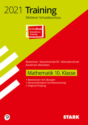 Buchcover STARK Training Mittlerer Schulabschluss 2021 - Mathematik - Realschule/Gesamtschule EK/ Sekundarschule - NRW  | EAN 9783849044305 | ISBN 3-8490-4430-0 | ISBN 978-3-8490-4430-5