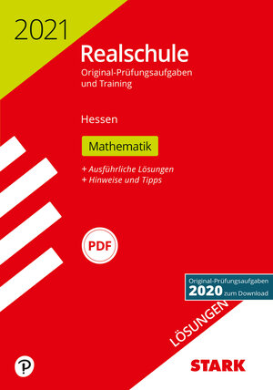 Buchcover STARK Lösungen zu Original-Prüfungen und Training Realschule 2021 - Mathematik - Hessen  | EAN 9783849044718 | ISBN 3-8490-4471-8 | ISBN 978-3-8490-4471-8
