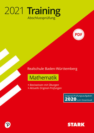 Buchcover STARK Training Abschlussprüfung Realschule 2021 - Mathematik - BaWü  | EAN 9783849045227 | ISBN 3-8490-4522-6 | ISBN 978-3-8490-4522-7