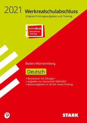 Buchcover STARK Original-Prüfungen und Training Werkrealschule 2021 - Deutsch 10. Klasse - BaWü  | EAN 9783849045357 | ISBN 3-8490-4535-8 | ISBN 978-3-8490-4535-7