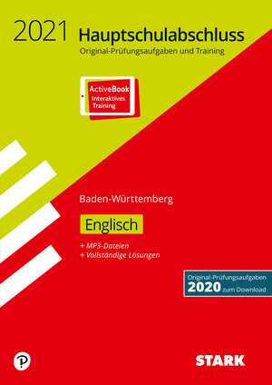 Buchcover STARK Original-Prüfungen Hauptschulabschluss 2021 - Englisch 9. Klasse - BaWü  | EAN 9783849045371 | ISBN 3-8490-4537-4 | ISBN 978-3-8490-4537-1