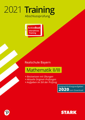 Buchcover STARK Training Abschlussprüfung Realschule 2021 - Mathematik II/III - Bayern  | EAN 9783849045753 | ISBN 3-8490-4575-7 | ISBN 978-3-8490-4575-3