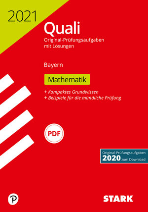 Buchcover STARK Original-Prüfungen Quali Mittelschule 2021 - Mathematik 9. Klasse - Bayern  | EAN 9783849045982 | ISBN 3-8490-4598-6 | ISBN 978-3-8490-4598-2
