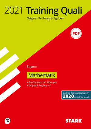 Buchcover STARK Training Abschlussprüfung Quali Mittelschule 2021 - Mathematik 9. Klasse - Bayern  | EAN 9783849045999 | ISBN 3-8490-4599-4 | ISBN 978-3-8490-4599-9