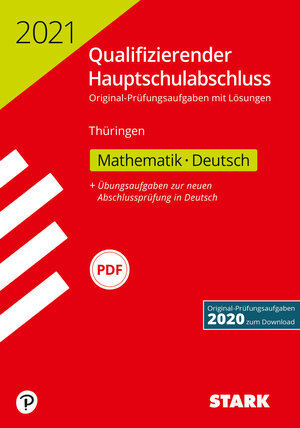 Buchcover STARK Qualifizierender Hauptschulabschluss 2021 - Mathematik, Deutsch - Thüringen  | EAN 9783849046705 | ISBN 3-8490-4670-2 | ISBN 978-3-8490-4670-5