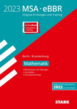 Buchcover STARK Original-Prüfungen und Training MSA/eBBR 2023 - Mathematik - Berlin/Brandenburg  | EAN 9783849053390 | ISBN 3-8490-5339-3 | ISBN 978-3-8490-5339-0