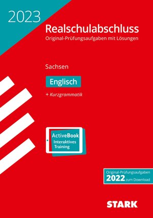 Buchcover STARK Original-Prüfungen Realschulabschluss 2023 - Englisch - Sachsen  | EAN 9783849054212 | ISBN 3-8490-5421-7 | ISBN 978-3-8490-5421-2