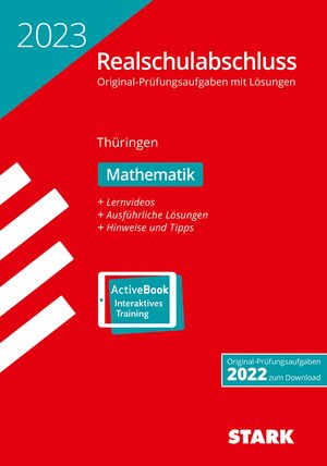 Buchcover STARK Original-Prüfungen Realschulabschluss 2023 - Mathematik - Thüringen  | EAN 9783849054632 | ISBN 3-8490-5463-2 | ISBN 978-3-8490-5463-2