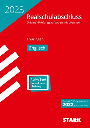 Buchcover STARK Realschulabschluss 2023 - Englisch - Thüringen | Bernadette Kesting | EAN 9783849054656 | ISBN 3-8490-5465-9 | ISBN 978-3-8490-5465-6