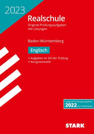 Buchcover STARK Original-Prüfungen Realschule 2023 - Englisch - BaWü  | EAN 9783849054793 | ISBN 3-8490-5479-9 | ISBN 978-3-8490-5479-3