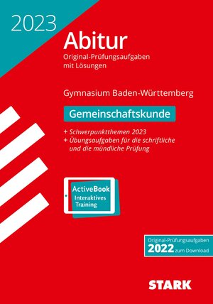 Buchcover STARK Abiturprüfung BaWü 2023 - Gemeinschaftskunde  | EAN 9783849055141 | ISBN 3-8490-5514-0 | ISBN 978-3-8490-5514-1