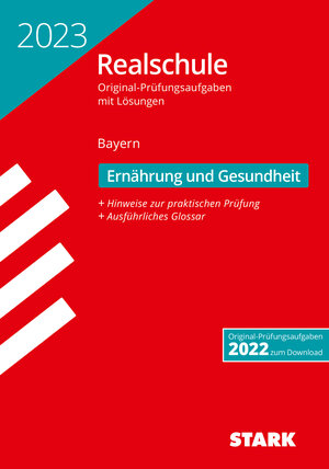 Buchcover STARK Original-Prüfungen Realschule 2023 - Ernährung und Gesundheit - Bayern  | EAN 9783849055356 | ISBN 3-8490-5535-3 | ISBN 978-3-8490-5535-6