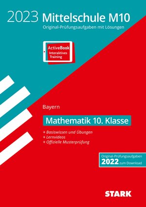 Buchcover STARK Original-Prüfungen und Training Mittelschule M10 2023 - Mathematik - Bayern  | EAN 9783849055592 | ISBN 3-8490-5559-0 | ISBN 978-3-8490-5559-2