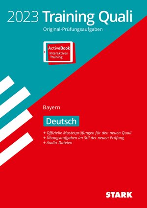 Buchcover STARK Training Abschlussprüfung Quali Mittelschule 2023 - Deutsch 9. Klasse - Bayern  | EAN 9783849055646 | ISBN 3-8490-5564-7 | ISBN 978-3-8490-5564-6