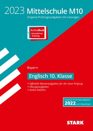 Buchcover STARK Original-Prüfungen und Training Mittelschule M10 2023 - Englisch - Bayern | Eva Siglbauer | EAN 9783849055677 | ISBN 3-8490-5567-1 | ISBN 978-3-8490-5567-7