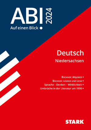 Buchcover STARK Abi - auf einen Blick! Deutsch Niedersachsen 2024  | EAN 9783849056490 | ISBN 3-8490-5649-X | ISBN 978-3-8490-5649-0