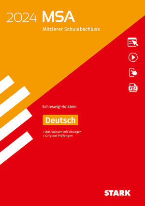 Buchcover STARK Original-Prüfungen und Training MSA 2024 - Deutsch - Schleswig-Holstein  | EAN 9783849056926 | ISBN 3-8490-5692-9 | ISBN 978-3-8490-5692-6