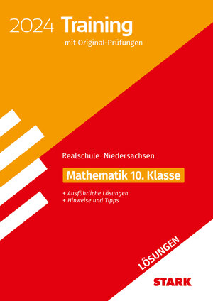 Buchcover STARK Lösungen zu Original-Prüfungen und Training Abschlussprüfung Realschule 2024 - Mathematik - Niedersachsen  | EAN 9783849057183 | ISBN 3-8490-5718-6 | ISBN 978-3-8490-5718-3
