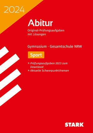 Buchcover STARK Abiturprüfung NRW 2024 - Sport LK  | EAN 9783849057527 | ISBN 3-8490-5752-6 | ISBN 978-3-8490-5752-7