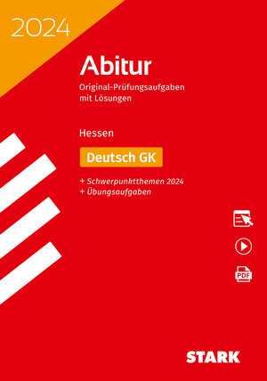 Buchcover STARK Abiturprüfung Hessen 2024 - Deutsch GK  | EAN 9783849057701 | ISBN 3-8490-5770-4 | ISBN 978-3-8490-5770-1