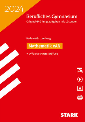 Buchcover STARK Abiturprüfung Berufliches Gymnasium 2024 - Mathematik eAN - BaWü  | EAN 9783849058111 | ISBN 3-8490-5811-5 | ISBN 978-3-8490-5811-1