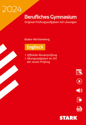 Buchcover STARK Abiturprüfung Berufliches Gymnasium 2024 - Englisch - BaWü | Rainer Jacob | EAN 9783849058135 | ISBN 3-8490-5813-1 | ISBN 978-3-8490-5813-5