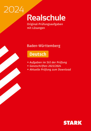 Buchcover STARK Original-Prüfungen Realschule 2024 - Deutsch - BaWü | Anja Engel | EAN 9783849058227 | ISBN 3-8490-5822-0 | ISBN 978-3-8490-5822-7