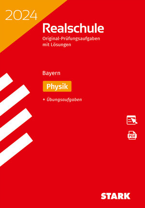 Buchcover STARK Original-Prüfungen Realschule 2024 - Physik - Bayern  | EAN 9783849058722 | ISBN 3-8490-5872-7 | ISBN 978-3-8490-5872-2