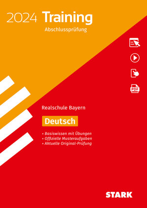 Buchcover STARK Training Abschlussprüfung Realschule 2024 - Deutsch - Bayern | Thomas Killinger | EAN 9783849058746 | ISBN 3-8490-5874-3 | ISBN 978-3-8490-5874-6