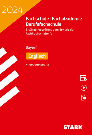 Buchcover STARK Ergänzungsprüfung Fachschule/Fachakademie Bayern 2024 - Englisch  | EAN 9783849058883 | ISBN 3-8490-5888-3 | ISBN 978-3-8490-5888-3