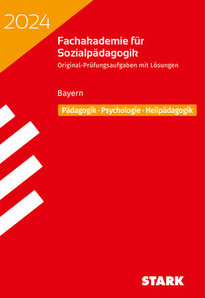 Buchcover STARK Abschlussprüfung Fachakademie 2024 - Pädagogik, Psychologie, Heilpädagogik - Bayern  | EAN 9783849058890 | ISBN 3-8490-5889-1 | ISBN 978-3-8490-5889-0