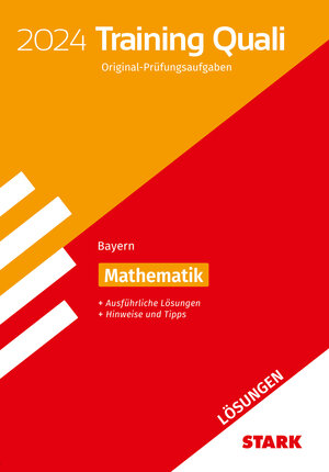 Buchcover STARK Lösungen zu Training Abschlussprüfung Quali Mittelschule 2024 - Mathematik 9. Klasse - Bayern  | EAN 9783849058913 | ISBN 3-8490-5891-3 | ISBN 978-3-8490-5891-3