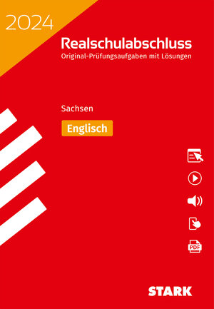 Buchcover STARK Original-Prüfungen Realschulabschluss 2024 - Englisch - Sachsen  | EAN 9783849059255 | ISBN 3-8490-5925-1 | ISBN 978-3-8490-5925-5