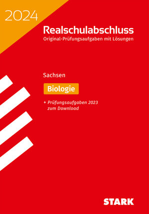 Buchcover STARK Original-Prüfungen Realschulabschluss 2024 - Biologie - Sachsen  | EAN 9783849059262 | ISBN 3-8490-5926-X | ISBN 978-3-8490-5926-2