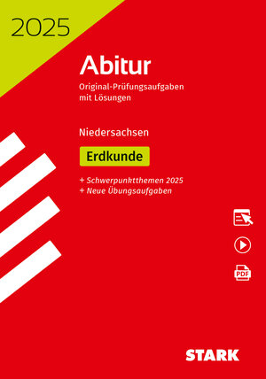 Buchcover STARK Abiturprüfung Niedersachsen 2025 - Erdkunde GA/EA  | EAN 9783849060220 | ISBN 3-8490-6022-5 | ISBN 978-3-8490-6022-0