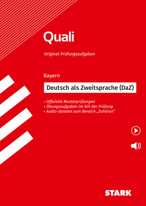 Buchcover STARK Original-Prüfungen Quali Mittelschule - Deutsch als Zweitsprache (DaZ)- Bayern  | EAN 9783849062422 | ISBN 3-8490-6242-2 | ISBN 978-3-8490-6242-2