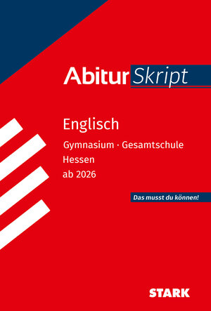 Buchcover STARK Englisch - AbiturSkript Hessen ab 2026  | EAN 9783849062477 | ISBN 3-8490-6247-3 | ISBN 978-3-8490-6247-7