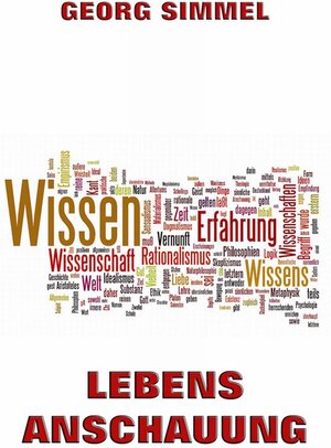 Buchcover Lebensanschauung | Georg Simmel | EAN 9783849617110 | ISBN 3-8496-1711-4 | ISBN 978-3-8496-1711-0